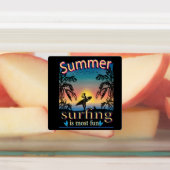 Zomer - Surfen is de meeste vun-etiketten Labels (Aangebracht)