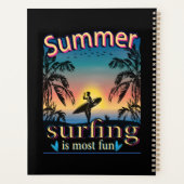 Zomer - Surfen is de meeste vun Planner (Achterkant)