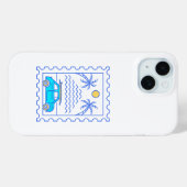 Zomer Surfen Postzegel 2 Case-Mate iPhone Case (Achterkant (horizontaal))