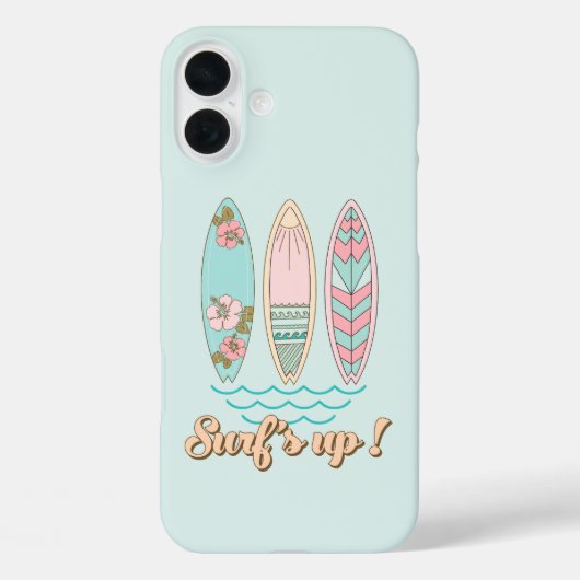 Zomer Surfen Strand Case-Mate iPhone Case (Achterkant)