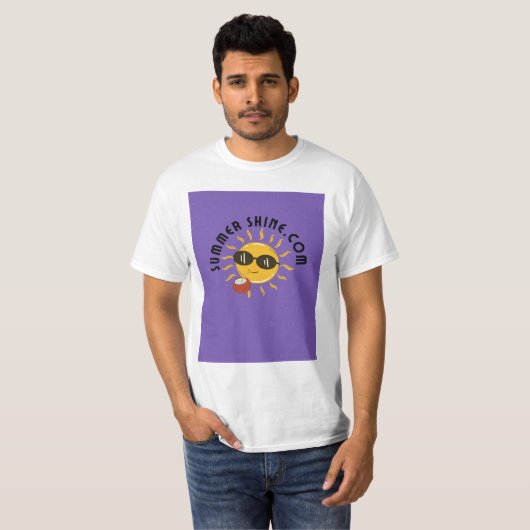 zomer T-shart T-shirt (Voorkant volledig)