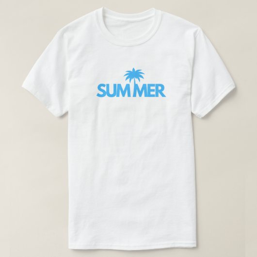 zomer t-shirt (Design voorkant)