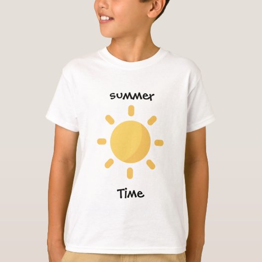 zomer t-shirt (Voorkant)