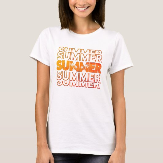 Zomer T-shirt (Voorkant)