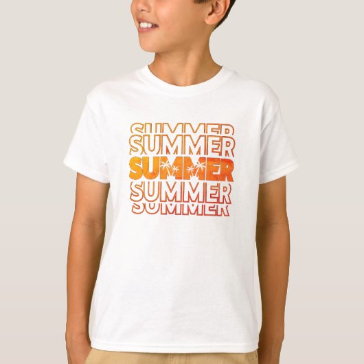 Zomer T-shirt (Voorkant)