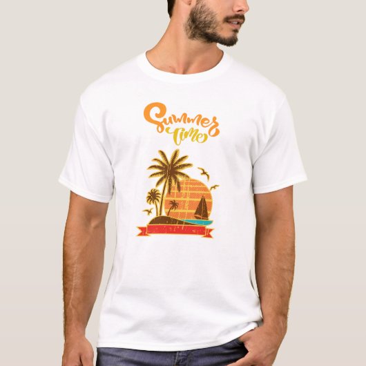 zomer t-shirt (Voorkant)