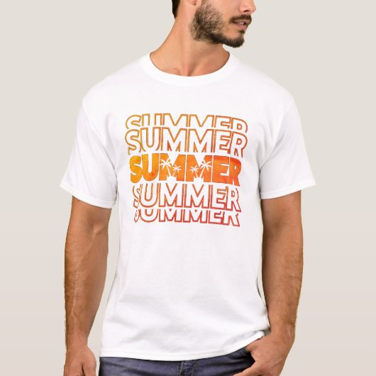 Zomer T-shirt (Voorkant)