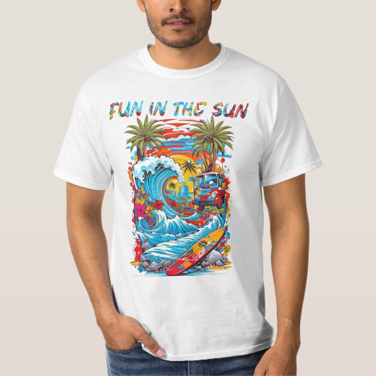 zomer t-shirt (Voorkant)