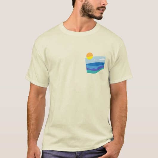 zomer t-shirt (Voorkant)