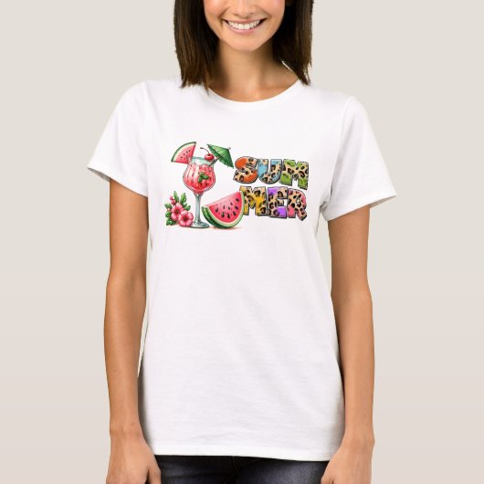 zomer t-shirt (Voorkant)