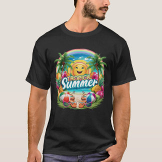 Zomer t-shirt design bundel, zomer surfen
