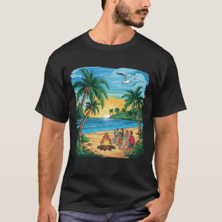 Zomer t-shirt design bundel, zomer surfen