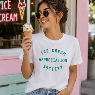 Zomer T-shirt   Ijsjes Waarderingsgenootschap