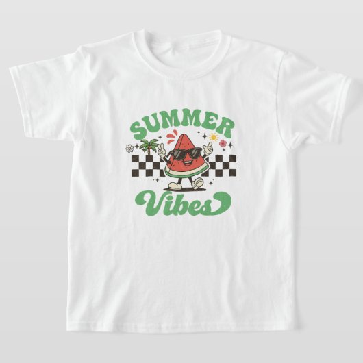 Zomer T-shirt met watermeloenprint (Laagn)