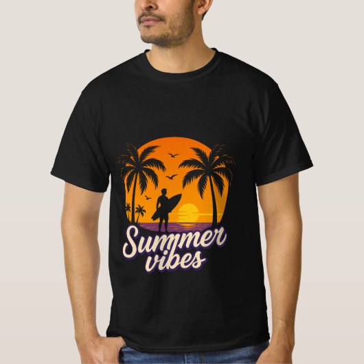 Zomer T-shirt ontwerp (Voorkant)