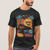 Zomer t shirt ontwerp, Strand t-shirt ontwerp. (Voorkant)