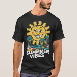 Zomer t shirt ontwerp, Strand t-shirt ontwerp.