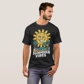 Zomer t shirt ontwerp, Strand t-shirt ontwerp. (Voorkant volledig)