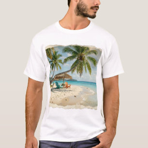 Zomer T-Shirt Palm Beach Tee