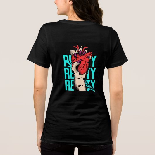 Zomer t-shirt voor dames (Achterkant)