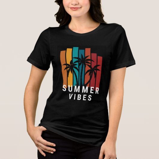 Zomer t-shirt voor dames (Voorkant)