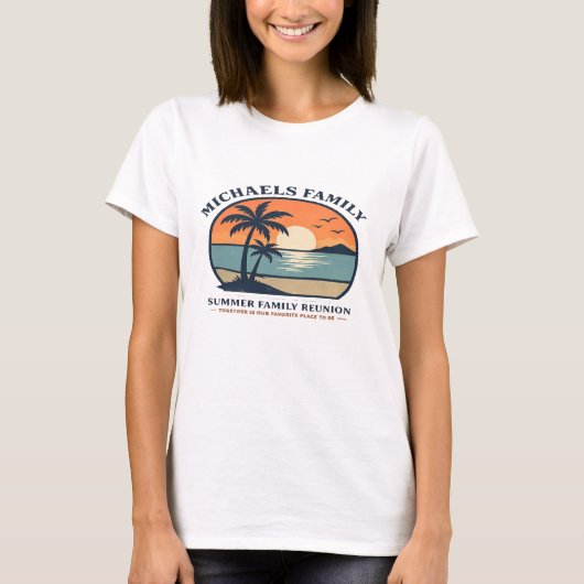 ZOMER T-SHIRT VOOR HET GEZIN (Voorkant)