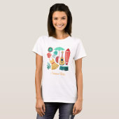 Zomer T-Shirt voor Vrouwen (Voorkant volledig)