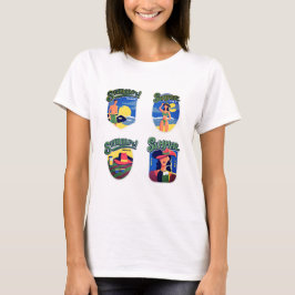 Zomer T-shirt voor vrouwen