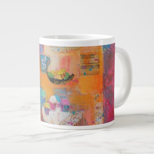 Zomer Tafel Grote Koffiekop (Voorkant rechts)