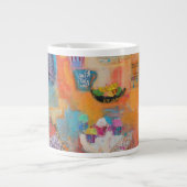 Zomer Tafel Grote Koffiekop (Voorkant)