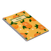 Zomer Tangerijnen Notitieboek (Rechterzijde)