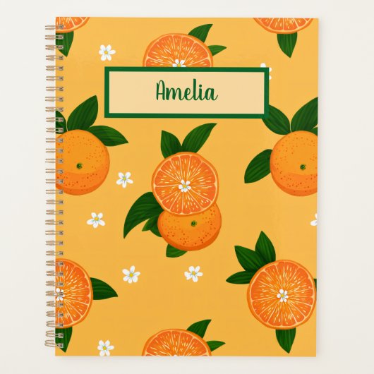 Zomer Tangerijnen Planner (Voorkant)