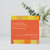 Zomer tango vrijgezellenfeest uitnodiging (Staand voorkant)