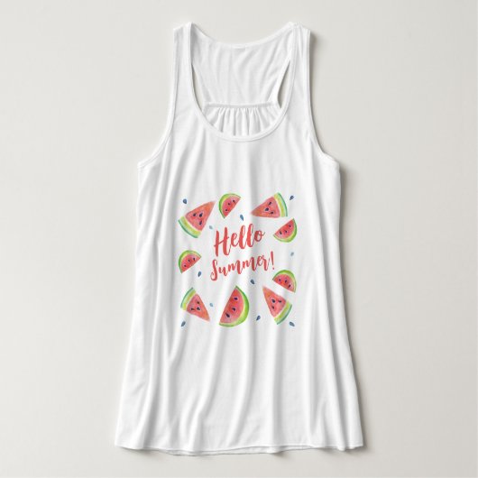 zomer tanktop (Design voorkant)