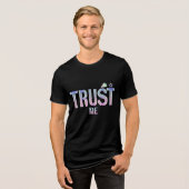 Zomer Tekst Mode Uniseks & Kinderen Tri-Blend Shirt (Voorkant volledig)
