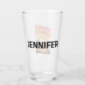 Zomer tekst ontwerp glas (Achterkant)