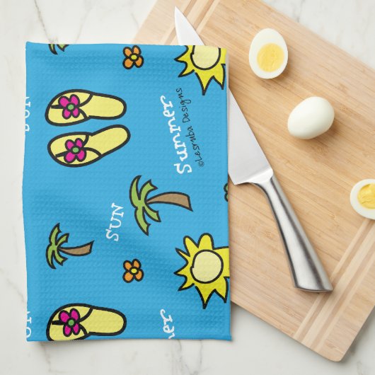 zomer theedoek (Quarter Fold)