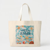 Zomer thema Canvas tas (Voorkant)