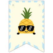 Zomer Thema Kids Verjaardagsfeestje bunting banner (Eerste vlag)