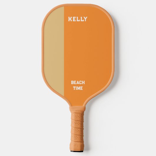 Zomer tijd strand tijd outdoor games genoemd pickleball paddle (Achterkant)