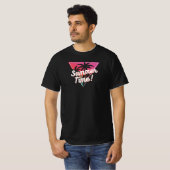 zomer tijd t-shirt (Voorkant volledig)