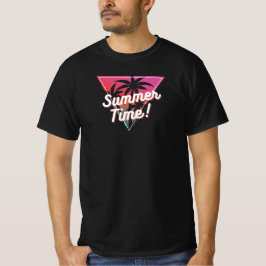 zomer tijd t-shirt
