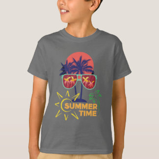 zomer tijd t-shirt