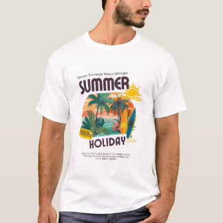 zomer tijdelijk T-shirt