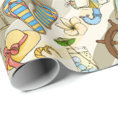 Zomer-tijdvun-omslagpapier Cadeaupapier (Rol Hoek)