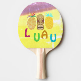 Zomer Tiki Ananas Luau Tafeltennisbatje