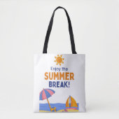 zomer tote bag (Voorkant)