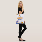 zomer tote bag (Op model)
