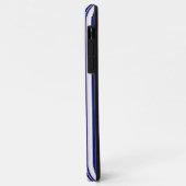 Zomer Trendy Navy Blue Boat Stripes Collectie Case-Mate iPhone Case (Achterkant/links)