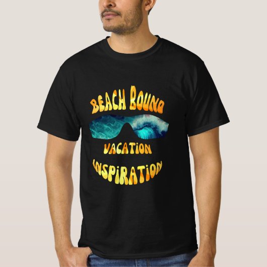 Zomer Trip naar het Strand T-shirt (Voorkant)
